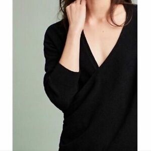Anthropologie Postmark Stowe Wrap Tunic Sweater